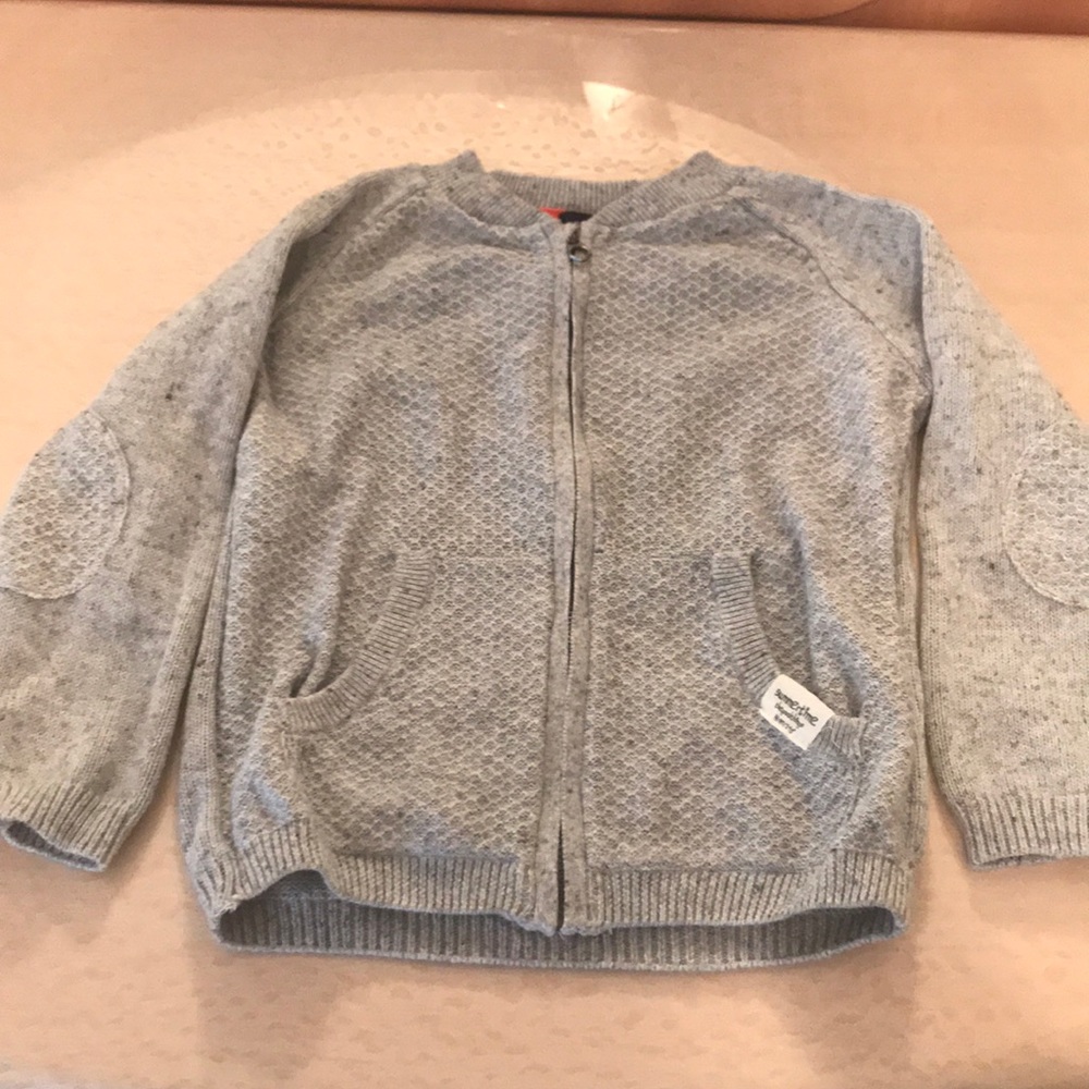 Zara zip up sweater